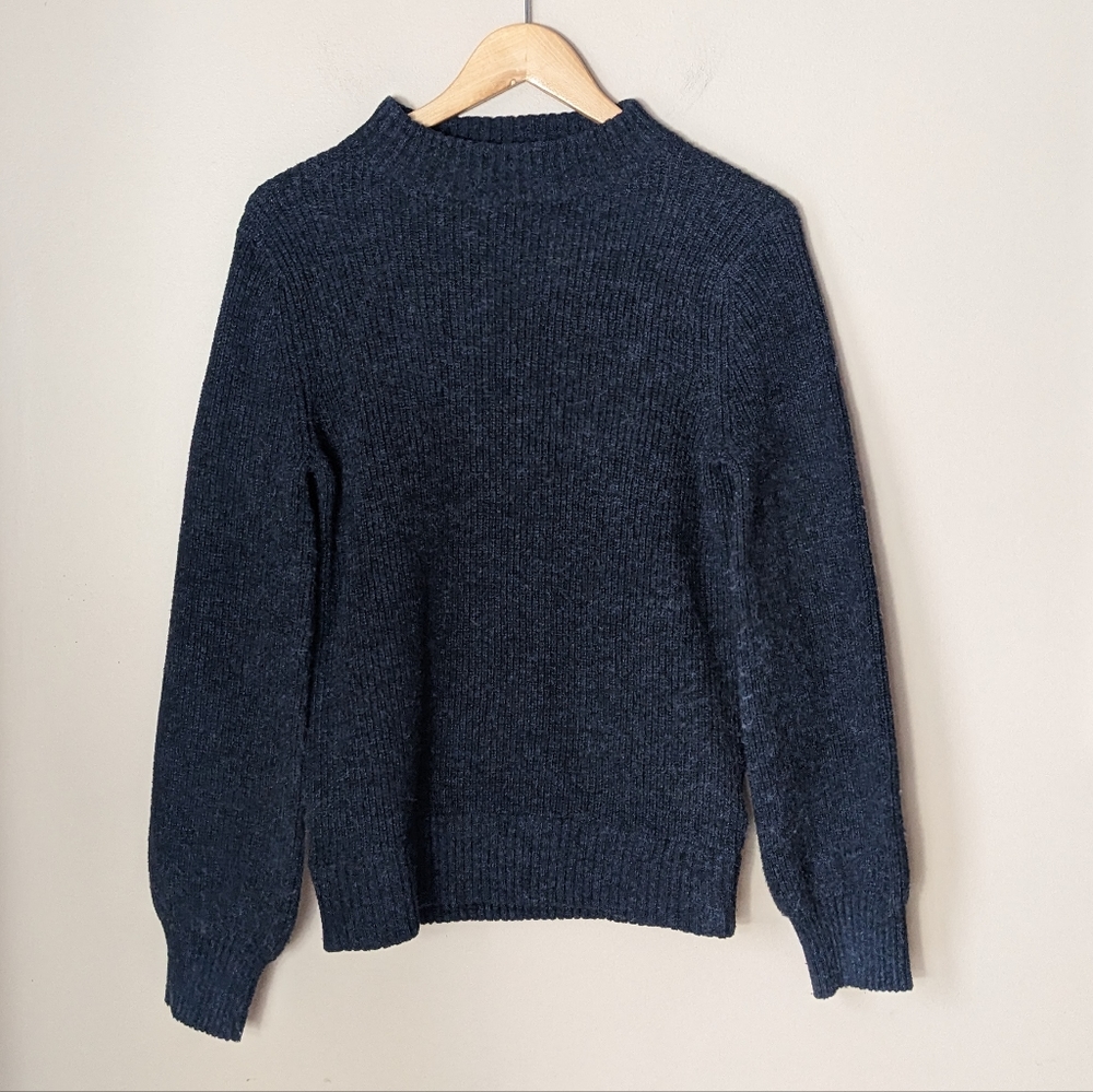 Patagonia Dark Grey Mock Neck Sweater